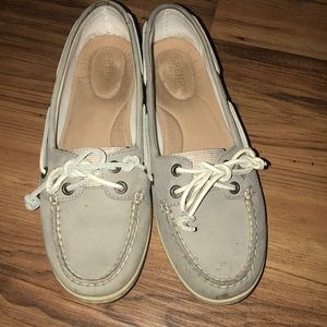 Women’s gray Sperry shoes